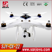 Venta al por mayor profesional CX-22 gps drone Follow Me drone 5.8Ghz FPV 1080p cámara y función GPS en venta CX-22